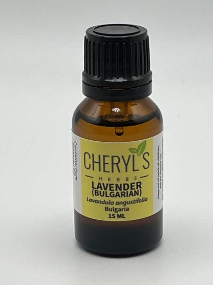 Cheryl's Herbs Lavender Bulgarian Essential Oil - Organic