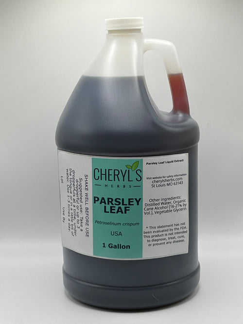 PARSLEY LEAF & ROOT GLYCERIN EXTRACT- ORGANIC