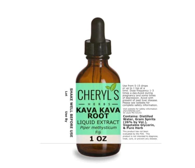 KAVA KAVA ROOT LIQUID EXTRACT - Cheryls Herbs