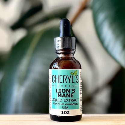 Lions Mane Liquid Extract (Hericium erinaceus) - Cheryls Herbs