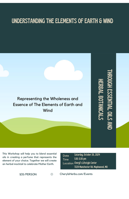 Understanding the Elements of Earth and Wind Through Essential Oils and Herbal Botanicals