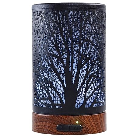 Metal Aromatherapy Oil Diffuser Ultrasonic Cool Mist Diffuser with Waterless Auto Shut-Off Protection - Cheryls Herbs