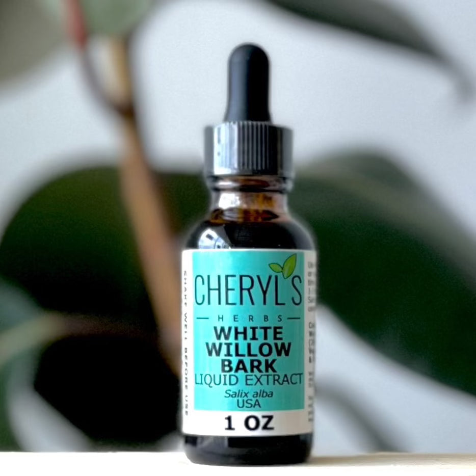 WHITE WILLOW BARK LIQUID EXTRACT sample - Cheryls Herbs