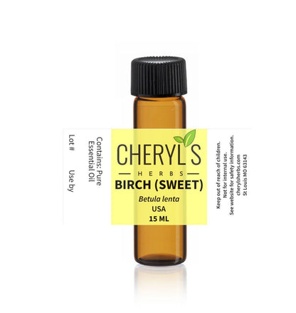 BIRCH SWEET ESSENTIAL OIL - Cheryls Herbs