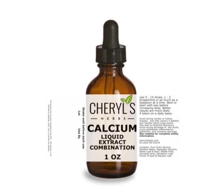CALCIUM LIQUID EXTRACT COMBINATION - Cheryls Herbs