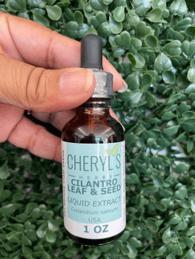 CILANTRO LEAF AND SEED LIQUID EXTRACT - Cheryls Herbs