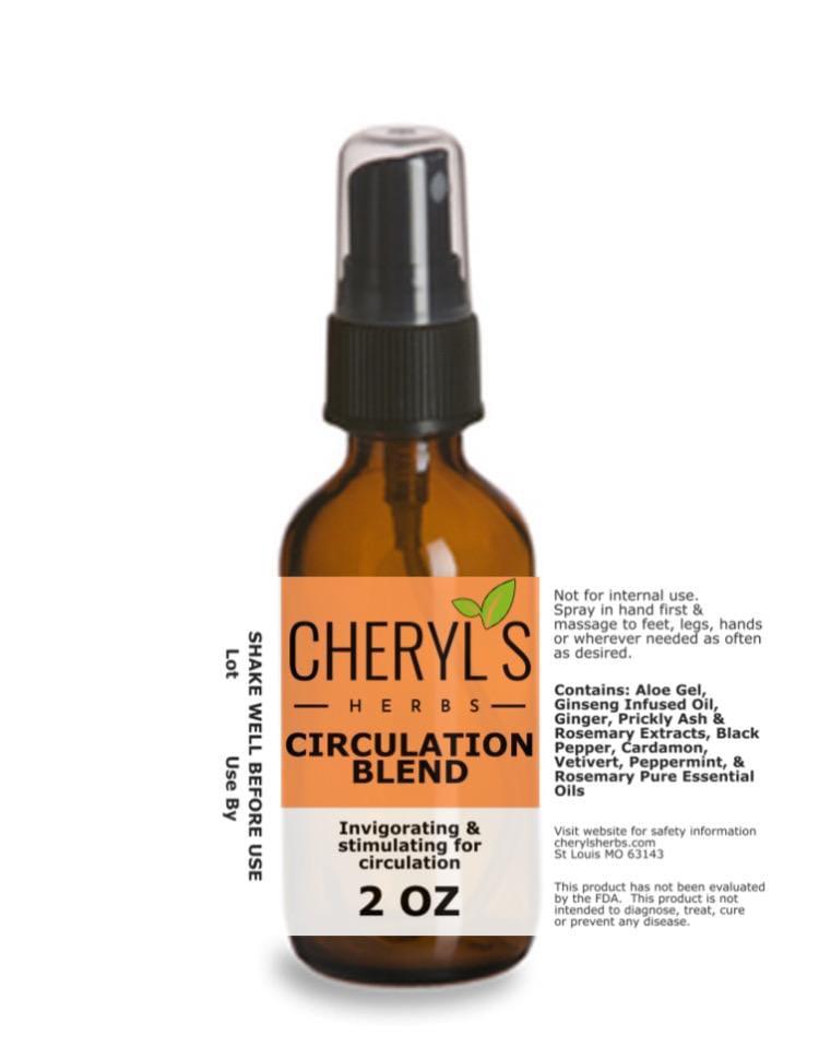 CIRCULATION BLEND - Cheryls Herbs