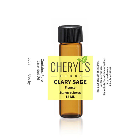 CLARY SAGE ESSENTIAL OIL - Cheryls Herbs