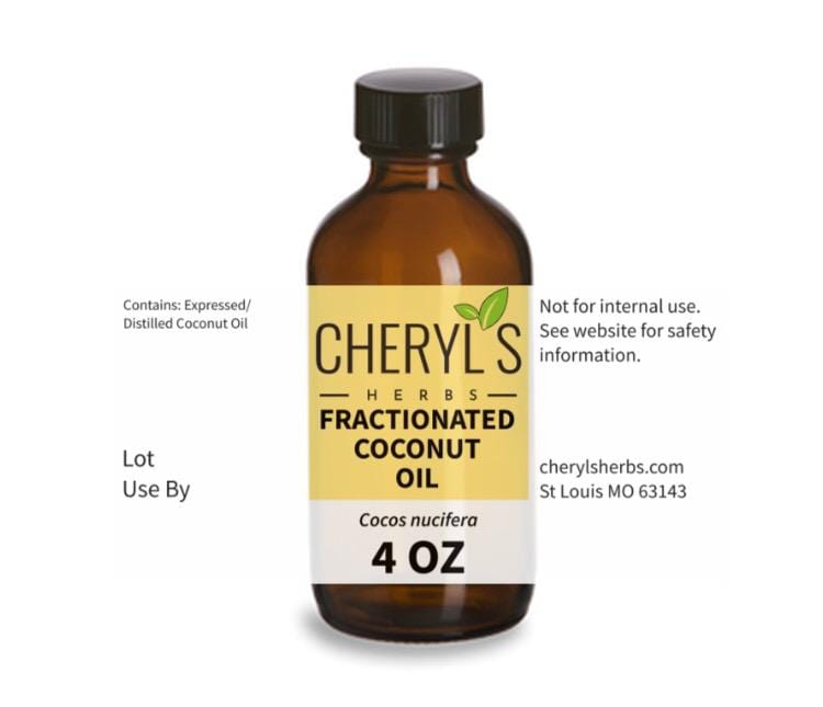 COCONUT FRACTIONATED OIL * SOLD OUT - Cheryls Herbs