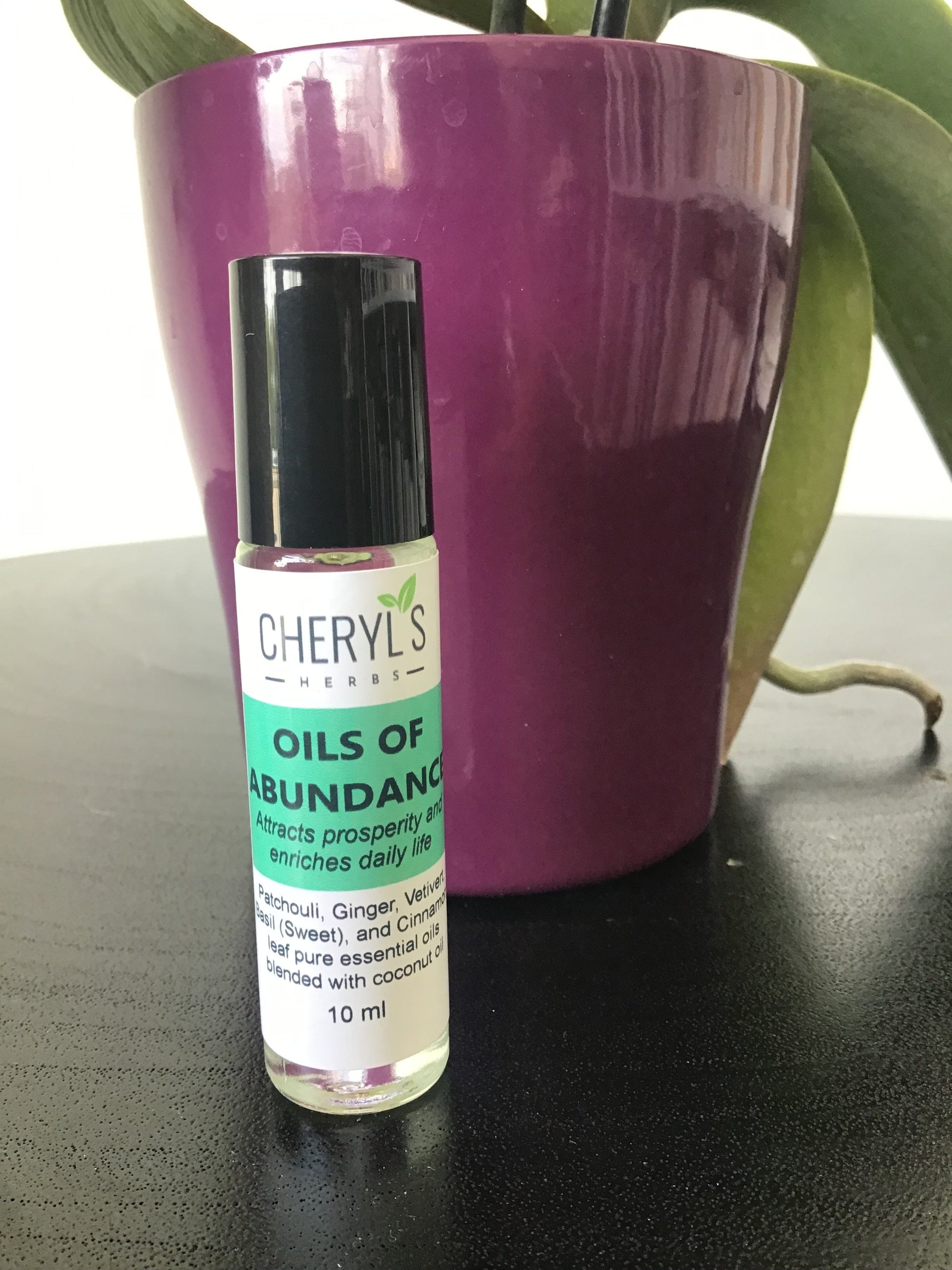 OILS OF ABUNDANCE MIXTURE ROLL-ON - Cheryls Herbs