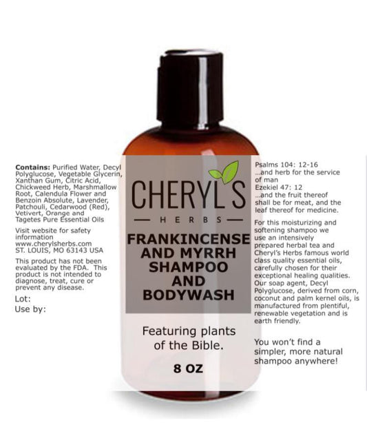 FRANKINCENSE AND MYRRH SHAMPOO AND BODYWASH PRICING ISSUE - Cheryls Herbs