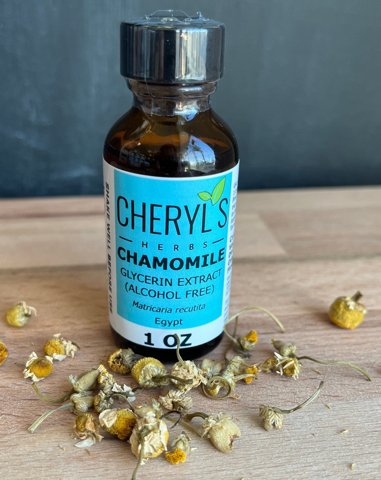 Cheryl's Herbs Mullein Leaf (Verbascum Thapsus) Glycerin Extract - Organic-  Supports Respiratory Health