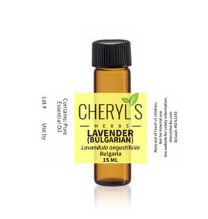 LAVENDER BULGARIAN ESSENTIAL OIL - Cheryls Herbs