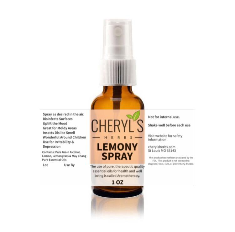LEMONY SPRAY - Cheryls Herbs