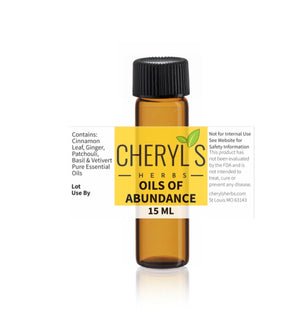 OILS OF ABUNDANCE - Cheryls Herbs