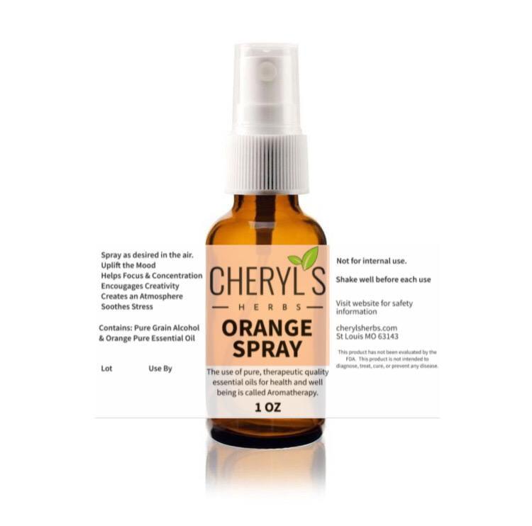 ORANGE SPRAY - Cheryls Herbs