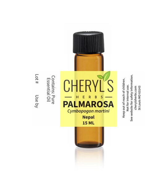 PALMAROSA ESSENTIAL OIL * - Cheryls Herbs