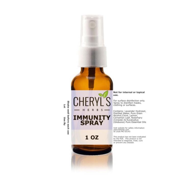 IMMUNITY SPRAY - Cheryls Herbs