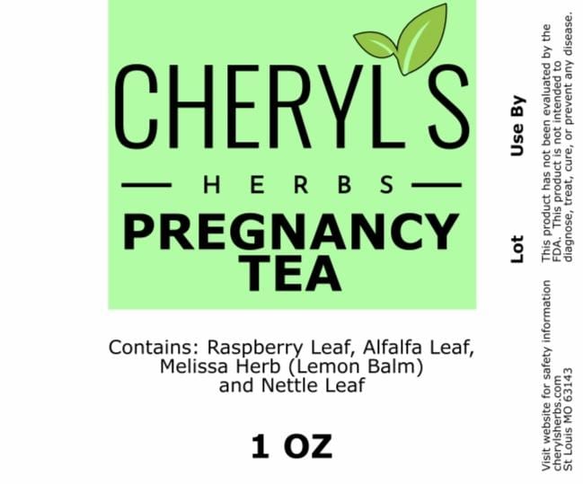 PREGNANCY TEA - Cheryls Herbs