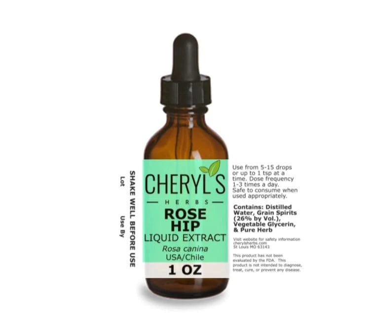 Rose Hip Liquid Extract | Organic Rosehips (Rosa Canina)