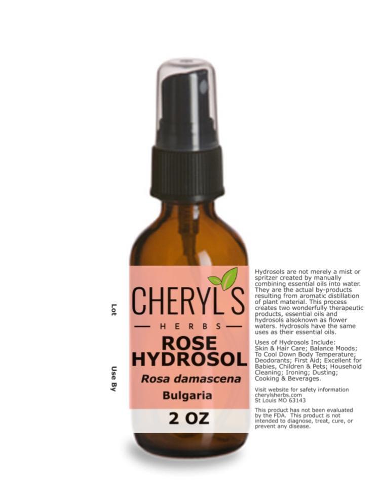 ROSE HYDROSOL - Cheryls Herbs