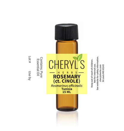 ROSEMARY ct. Cineole ESSENTIAL OIL - Cheryls Herbs