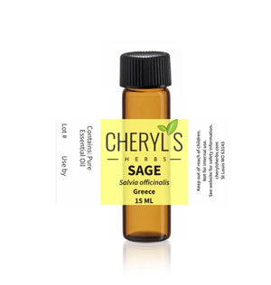 SAGE ESSENTIAL OIL - Cheryls Herbs