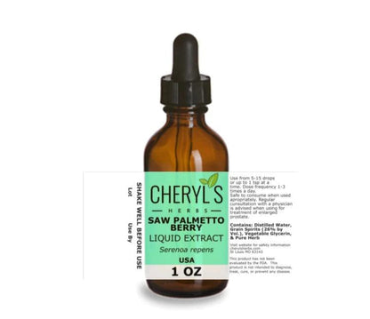 SAW PALMETTO BERRY LIQUID EXTRACT - Cheryls Herbs