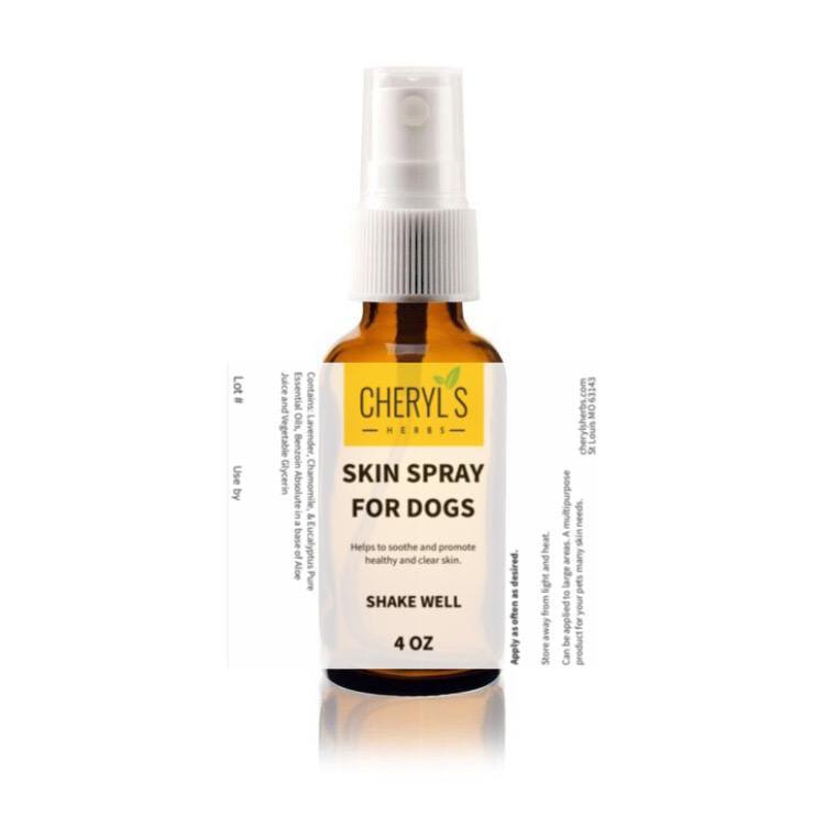 SKIN SPRAY FOR DOGS - Cheryls Herbs