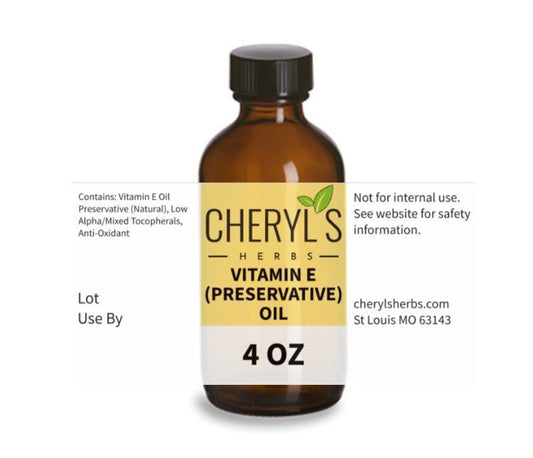 VITAMIN E Preservative Natural OIL - Cheryls Herbs