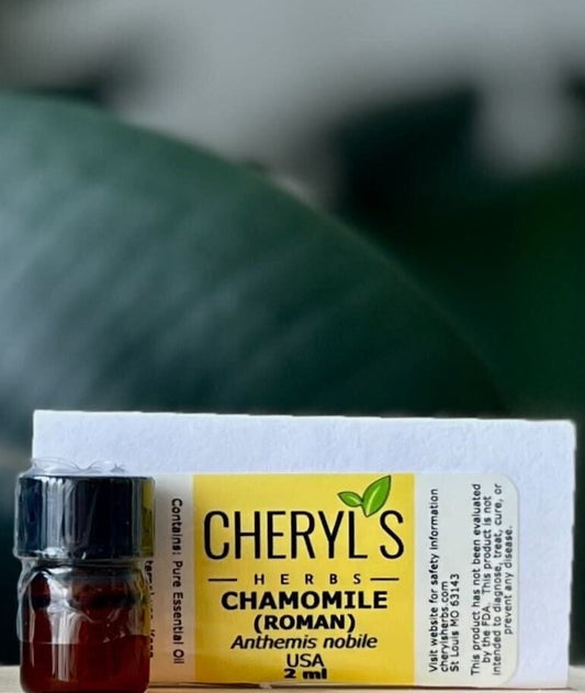 CHAMOMILE ROMAN ESSENTIAL OIL - ORGANIC - Cheryls Herbs