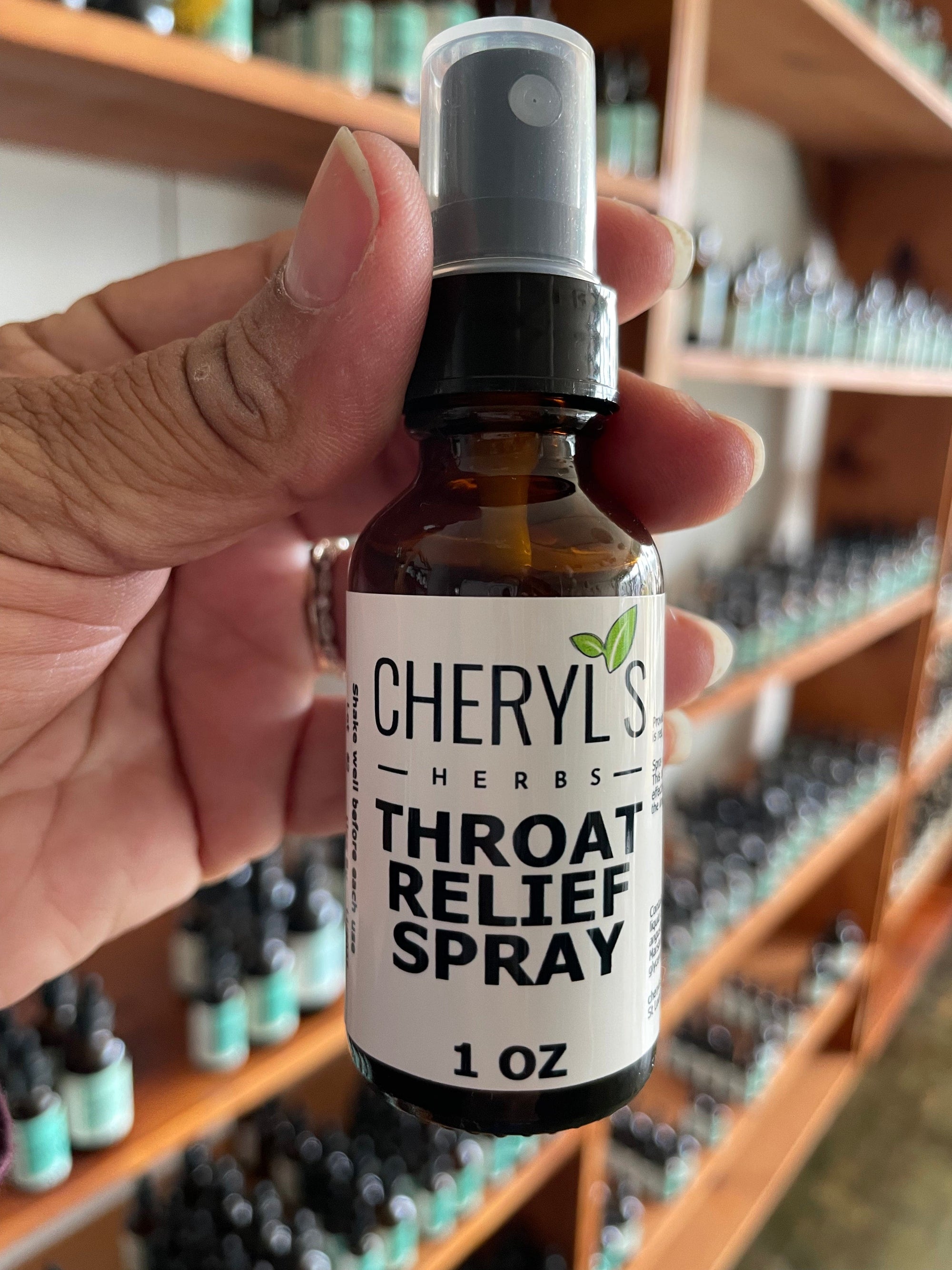 THROAT RELIEF SPRAY - Cheryls Herbs