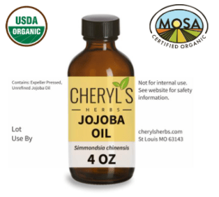 JOJOBA OIL - ORGANIC - Cheryls Herbs