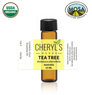 TEA TREE ESSENTIAL OIL - 100% ORGANIC - Cheryls Herbs